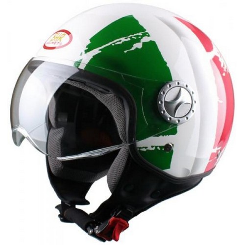 BHR SPECIAL DEMI JET HELMET WITH VISOR