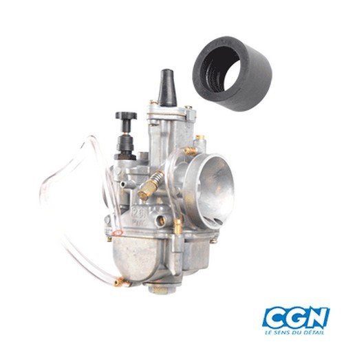 PWK 26 CARBURETOR WITH POWERJET (FLAT VALVE)